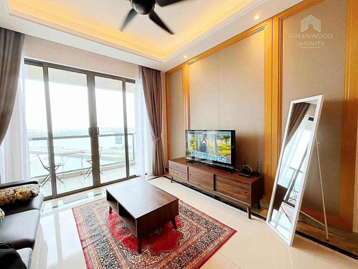 R&F Princess Cove Seafront 2-Beds Apartment By Gw Stay Johor Bahru 0*,  Malaisie
