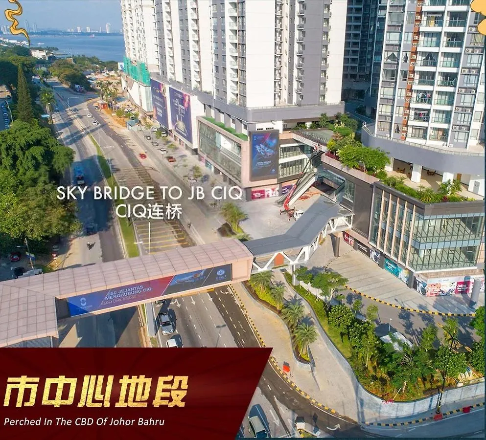 R&F Princess Cove Seafront 2-Beds Apartment By Gw Stay Johor Bahru