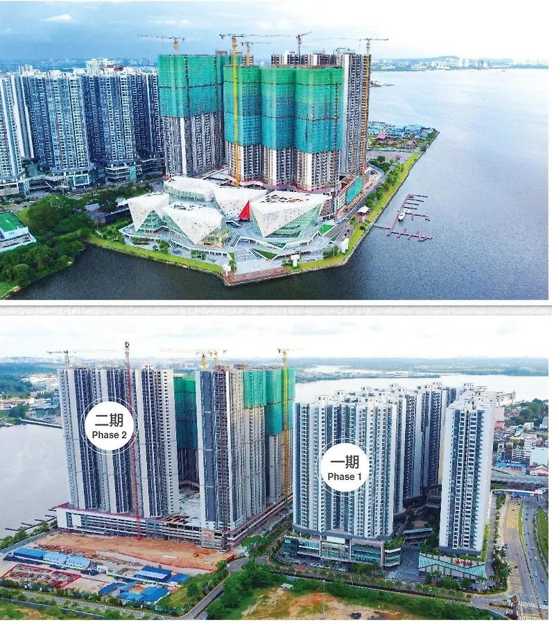 R&F Princess Cove Seafront 2-Beds Apartment By Gw Stay Johor Bahru
