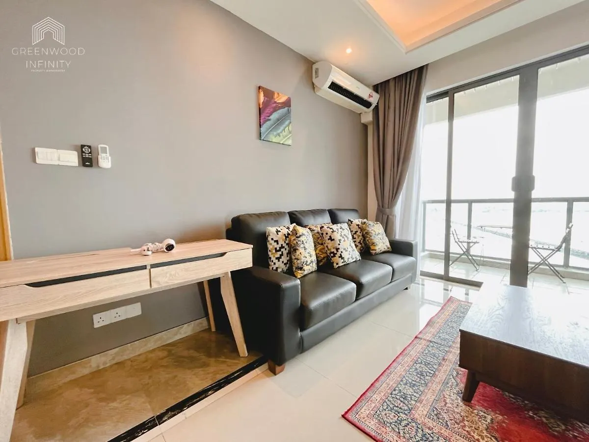 R&F Princess Cove Seafront 2-Beds Apartment By Gw Stay Johor Bahru 0*,  Malaisie